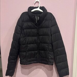 Women's Black Puffer Jacket